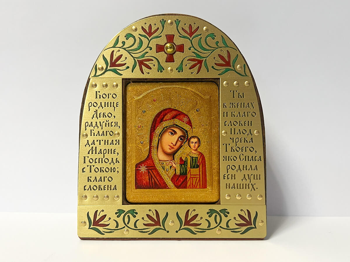 Настольная икона Божьей Матери «Казанская»